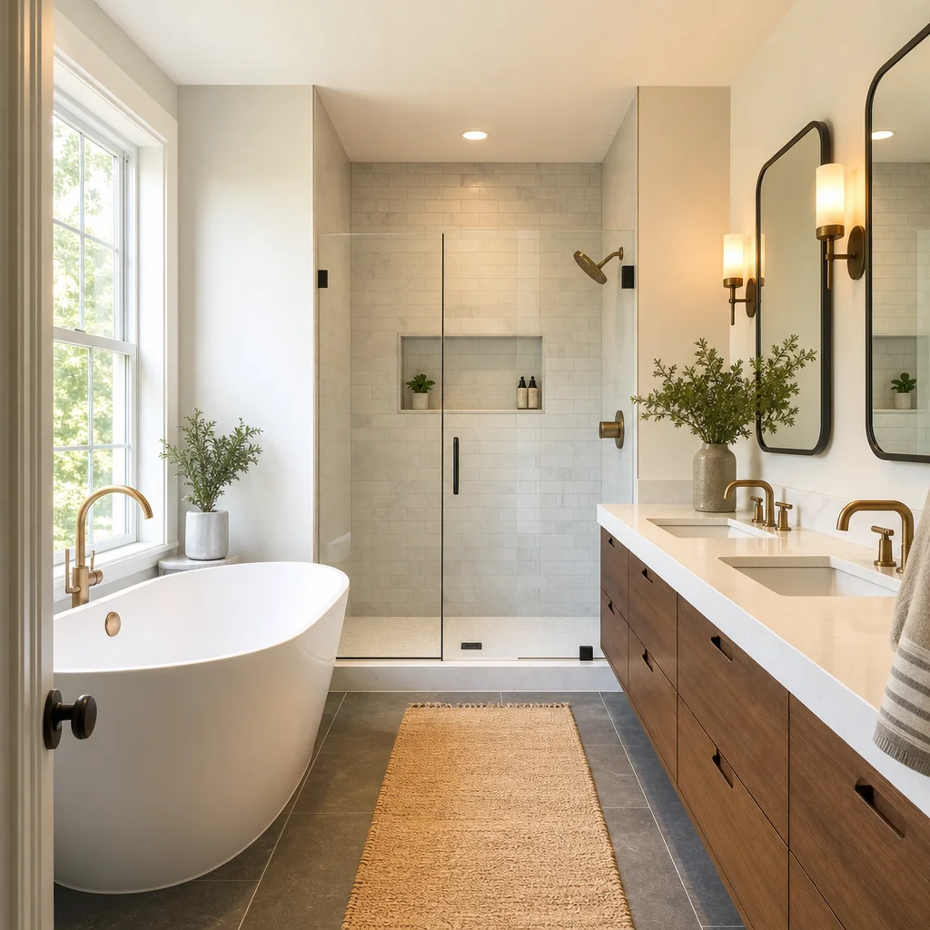 Baño remodelado