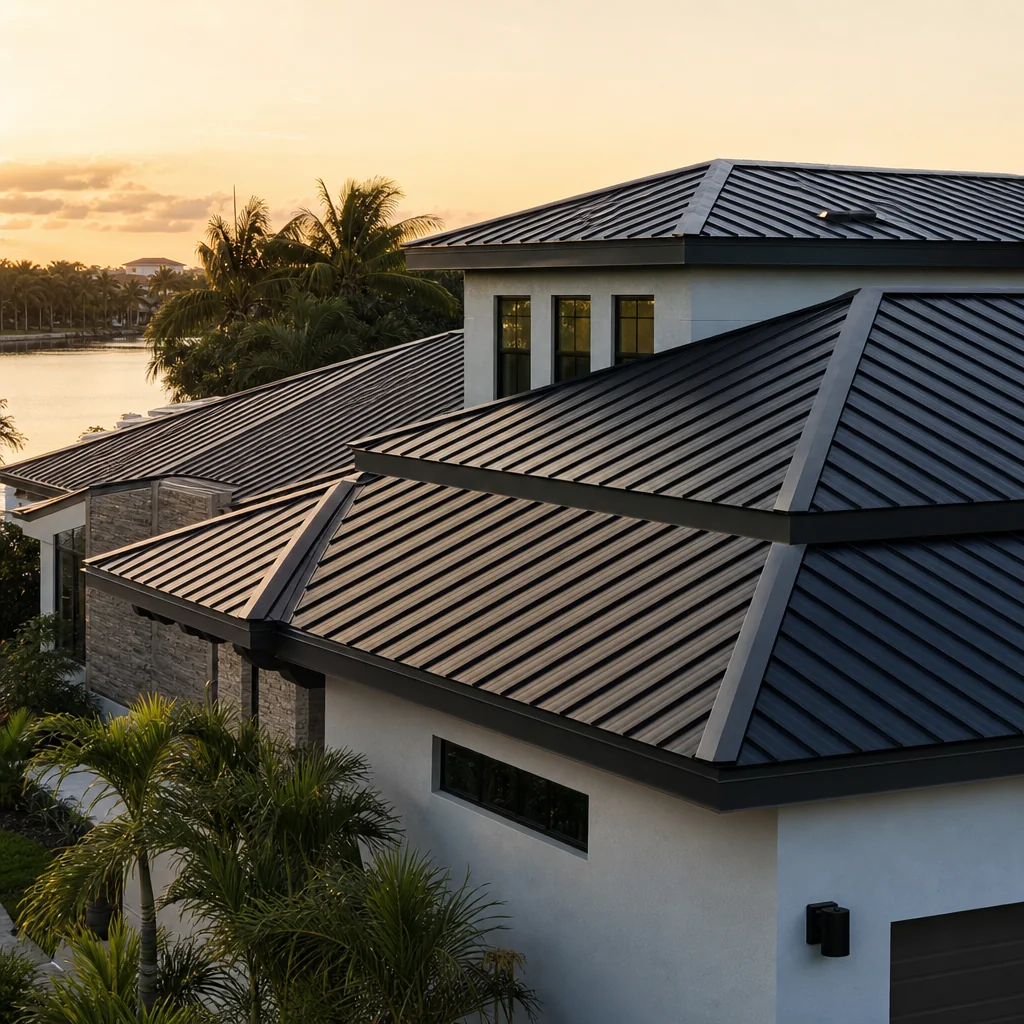 Metal roof