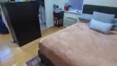 Bedroom and closet after