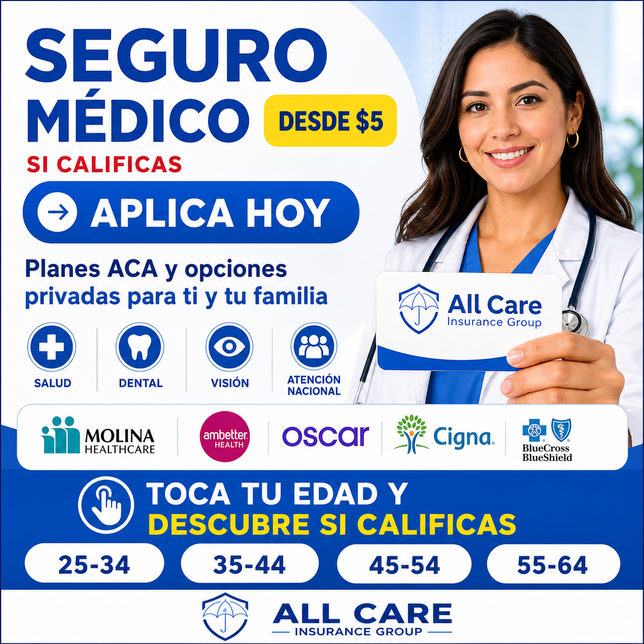 Seguro de salud para familias hispanas